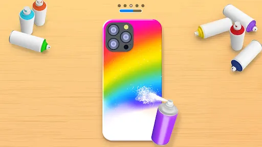 Gameplay screenshot 1 from Phone Case DIY - Simulation game
