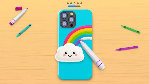 Gameplay screenshot 3 from Phone Case DIY - Simulation game